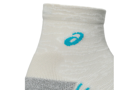 Skarpety Asics Performance Run Quarter Socks biało-niebieskie