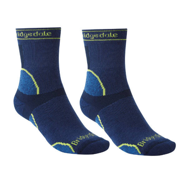 Skarpety Bridgedale Midweight T2 Merino Sport Crew męskie granatowe