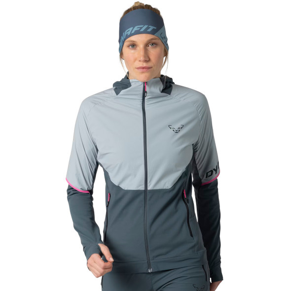 Kurtka Dynafit Alpine Hybrid Jacket damska szaro-niebieska