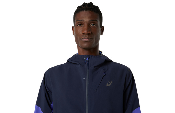 Kurtka Asics Metarun Legend Jacket granatowo-fioletowa męska