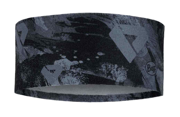 Opaska Buff Thermonet Headband Skatick Graphite czarno-szara