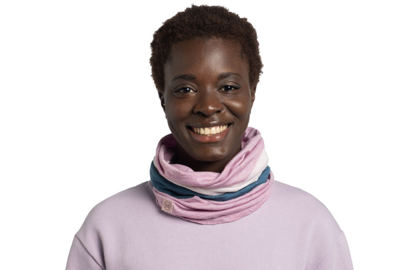 Chusta/maska Buff Merino Move Solid Camelia różowa