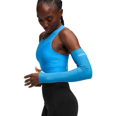 Rękawki Hoka Airolite Arm Sleeves niebieskie