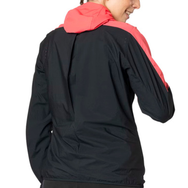 Kurtka Dynafit Alpine Wind Jacket damska koralowo-czarna