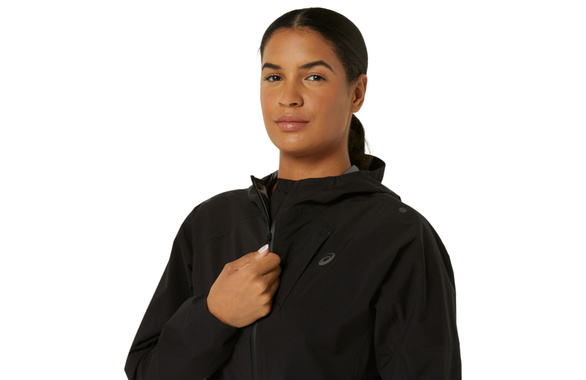Kurtka Asics Metarun Waterproof Jacket damska czarna