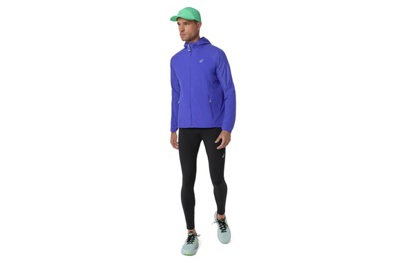 Kurtka Asics Road Packable Jacket kobaltowa męska 