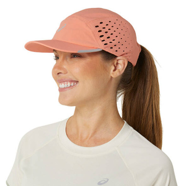 Czapka Asics Ultra Lightweight Running Cap koralowa