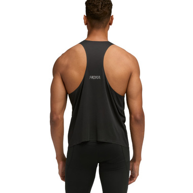 Koszulka Hoka Race Day Singlet czarna męska