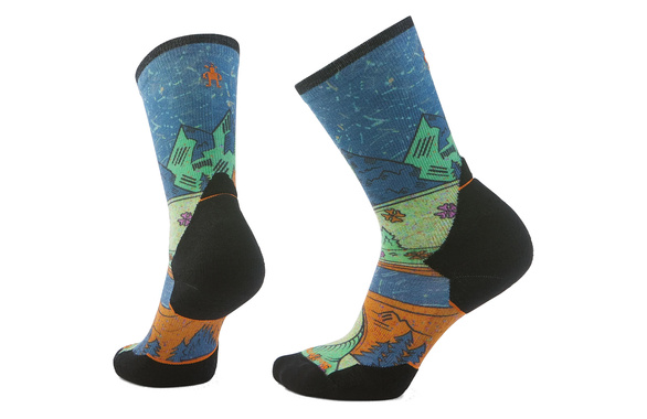 Skarpety Smartwool Trail Run Targeted Cushion Twilight Blue Crew Socks damskie