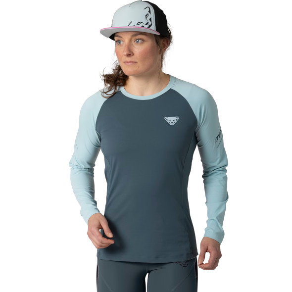 Koszulka Dynafit Alpine Pro Long Sleeve damska granatowo-niebieska