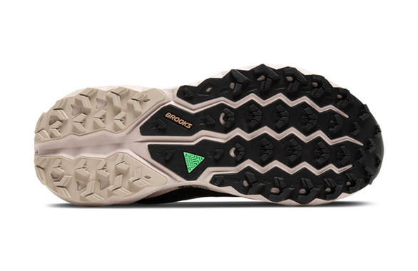 Buty Brooks Cascadia 19 z membraną G-TX (wodoodporne) czarno-beżowy męskie AW25