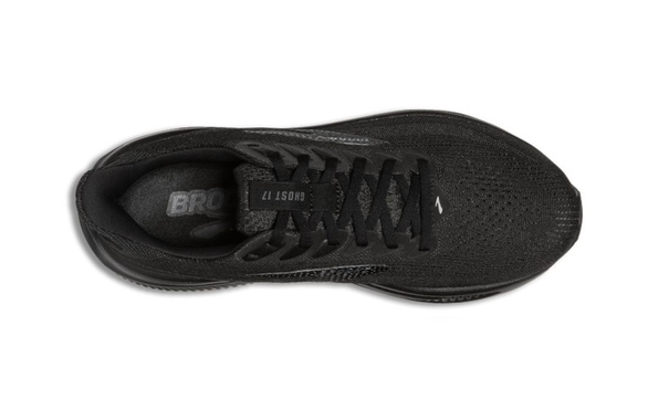 Buty Brooks Ghost 17 Wide 2E (na szerszą stopę) czarne męskie AW25