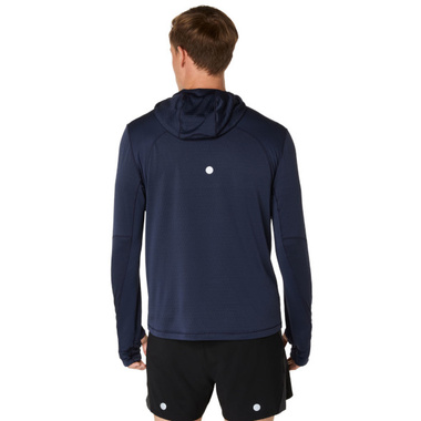 Bluza Asics Road Winter LS Hoodie granatowa męska