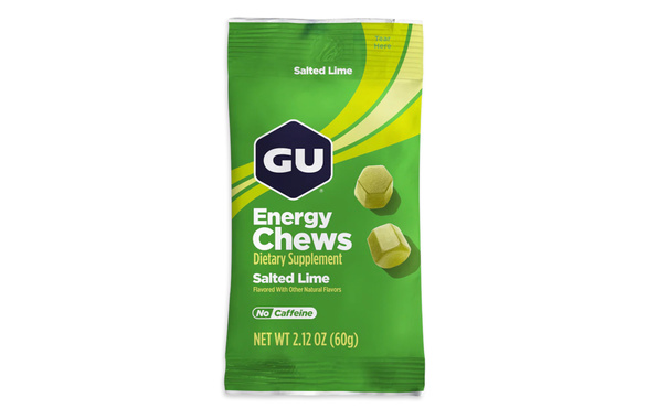 Żelki energetyczne Gu Energy Chews Salted Lime 54 g solona limonka