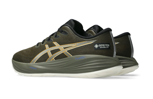 Buty Asics Gel-Cumulus 27 z membraną G-TX (wodoodporne) zielone męskie AW25