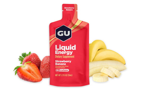 Żel Gu Liquid Energy Strawberry Banana 60 g truskawka + banan