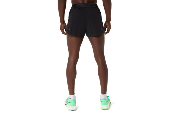 Spodenki Asics Metarun Split Short czarne męskie 