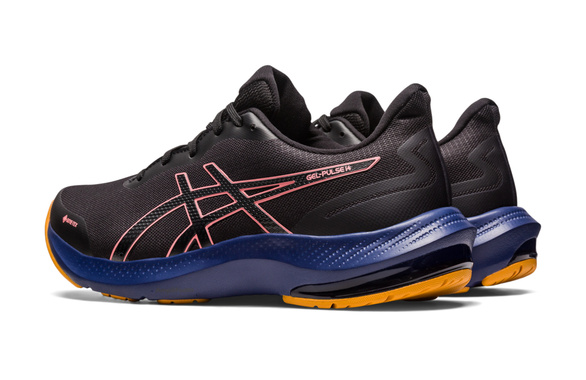 Buty Asics Gel-Pulse 14 z membraną G-TX (wodoodporne) damskie czarno-niebieskie AW23