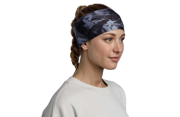 Opaska Buff Thermonet Headband Skatick Graphite czarno-szara