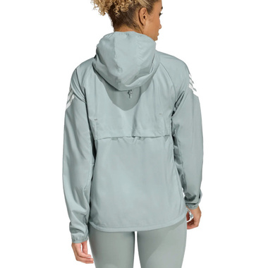 Kurtka Adidas Adi365 Iconic Running zielona damska