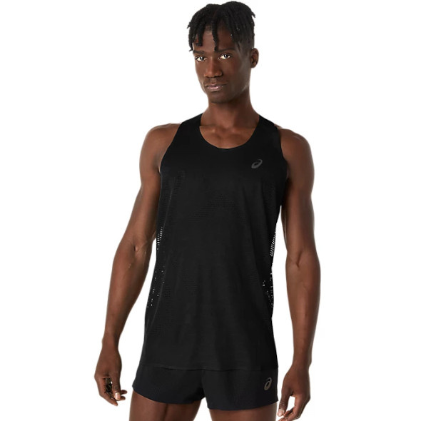 Koszulka Asics Metarun Singlet czarna męska