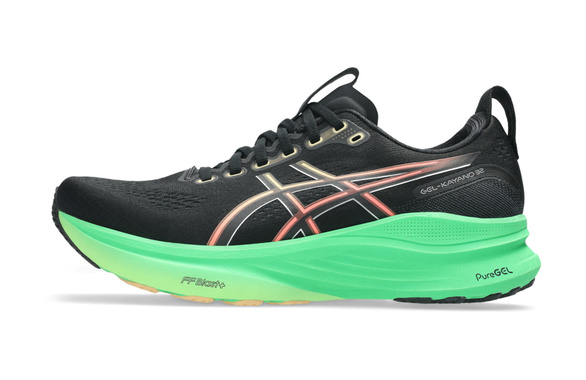 Buty Asics Gel-Kayano 32 czarno-zielone męskie SS26