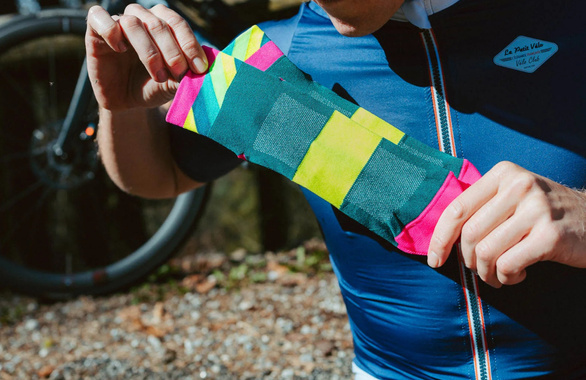 Skarpety Incylence Ultralight Strides Short Petrol Pink (Low Cut) zielono-różowe