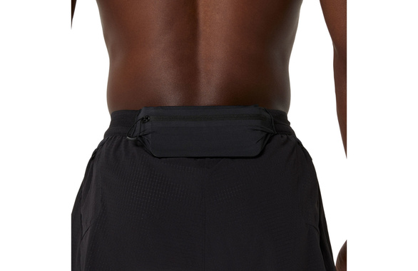 Spodenki Asics Metarun Split Short czarne męskie 