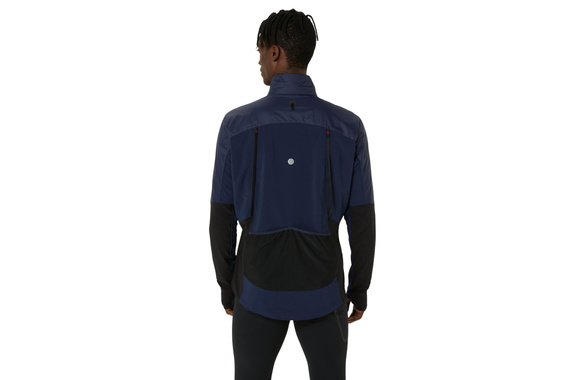 Kurtka Asics Road Winter Jacket granatowa męska