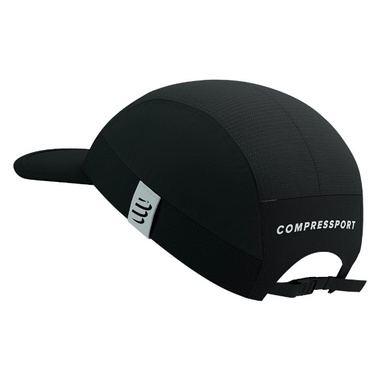 Czapka Compressport 5 Panel Light Cap czarna SS25