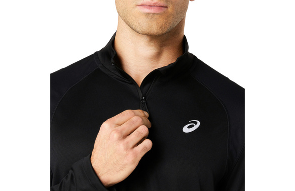 Bluza Asics Road Lite-Show 1/2 Zip Top czarna męska