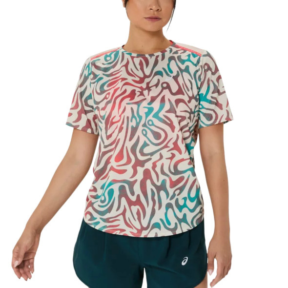Koszulka Asics Road All Over Print SS Top kolorowa