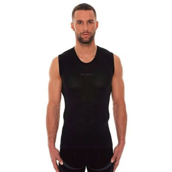 Koszulka Brubeck Base Layer SL10100 czarny męski