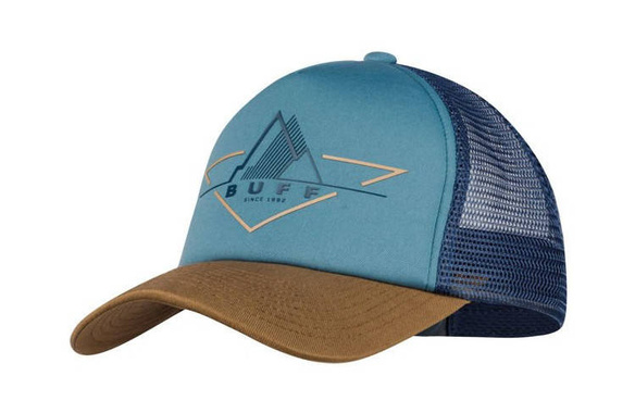 Czapka z daszkiem Buff Trucker Cap Brak Stone Blue                                                                                                                 