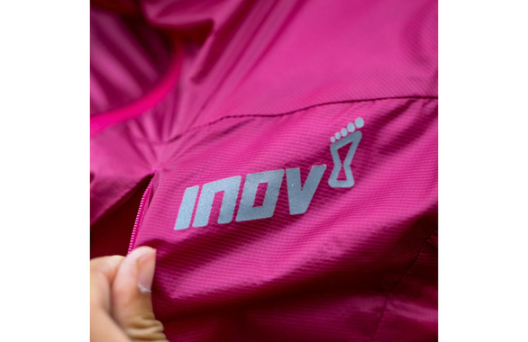 Kurtka INOV-8 WINDSHELL FZ damska różowa