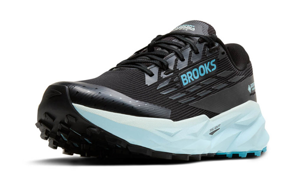 Buty Brooks Cascadia 19 z membraną G-TX (wodoodporne) damskie czarno-niebieskie damskie AW25