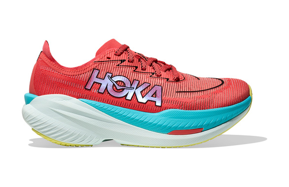 Buty Hoka Mach X2 czerwono-niebieskie (GFRT) męskie SS25