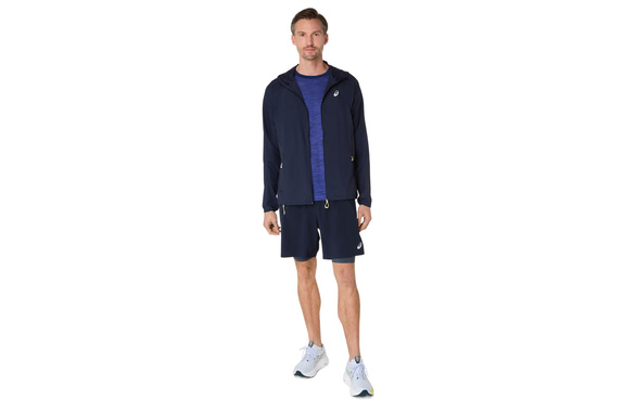 Kurtka Asics Road Packable Jacket granatowa męska