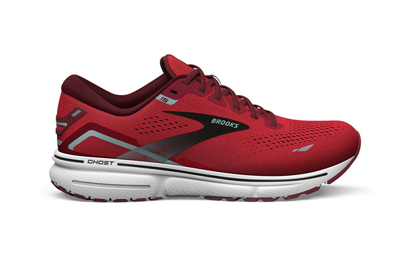 Buty Brooks Ghost 15 bordowe męskie AW23