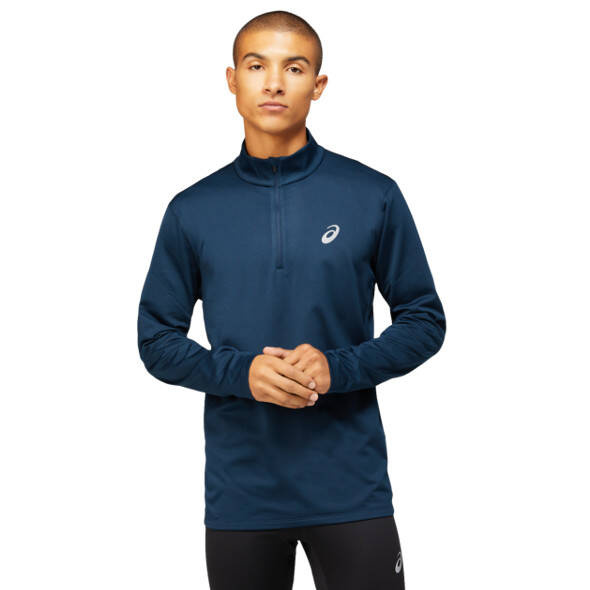 Bluza Asics Core Ls 1/2 Zip Winter Top granatowa męska