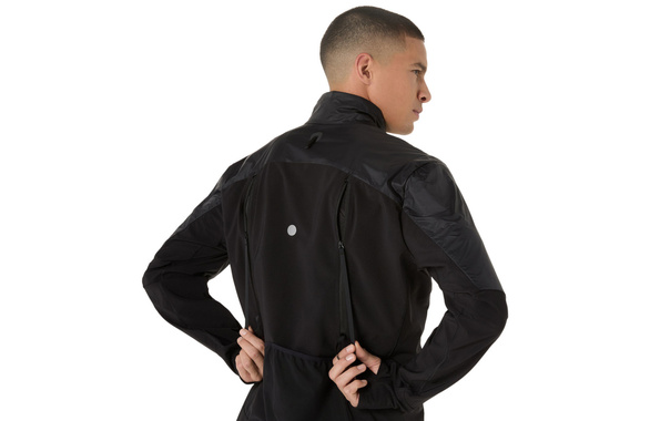 Kurtka Asics Road Winter Jacket czarna męska