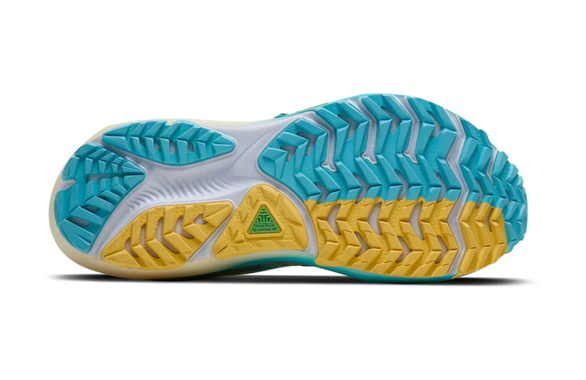 Buty Brooks Ghost Trail damskie kremowo-niebieskie SS26