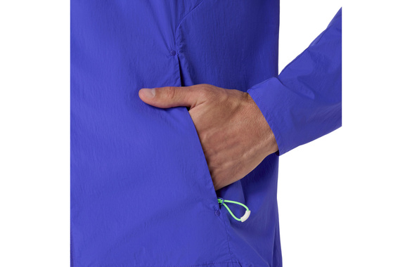 Kurtka Asics Road Packable Jacket kobaltowa męska 