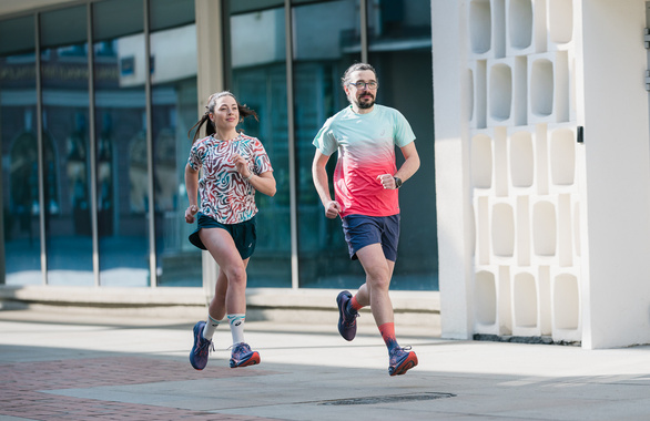 Koszulka Asics Seamless SS Top zielono-czerwona męska SS25