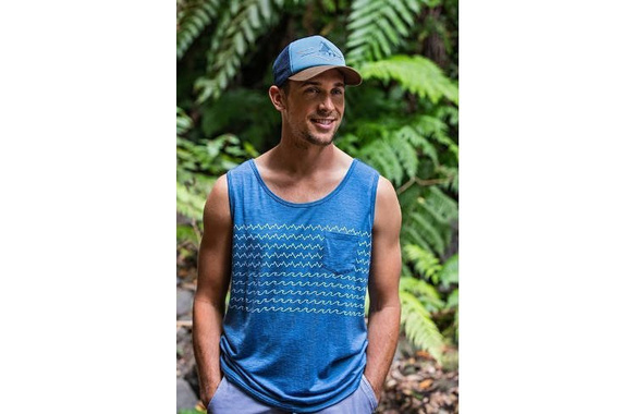 Czapka z daszkiem Buff Trucker Cap Brak Stone Blue                                                                                                                 