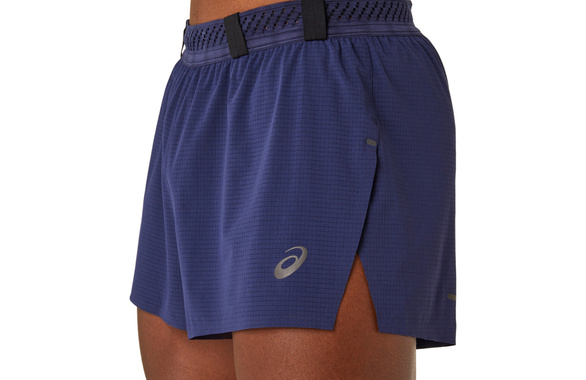 Spodenki Asics Metarun Split Short granatowe męskie 