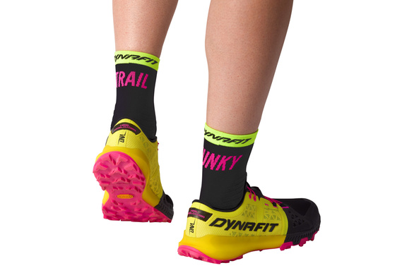 Skarpety Dynafit Trail Mid Socks czarno-żółte