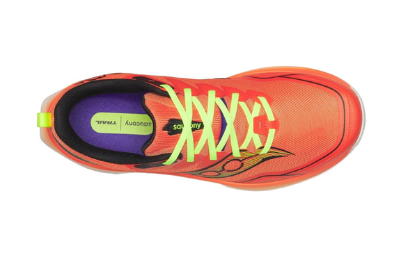 Buty Saucony Peregrine 16 pomarańczowo-czarne męskie SS26