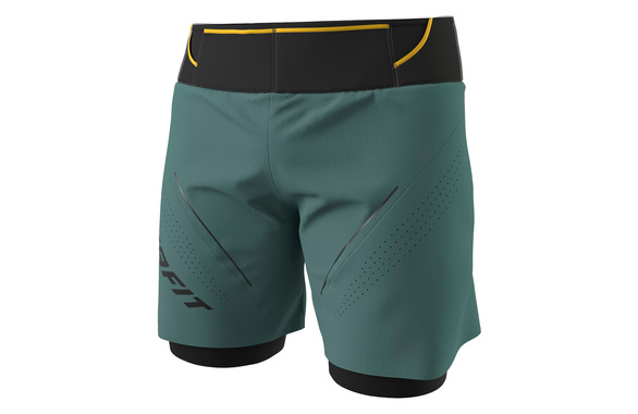 Spodenki Dynafit Ultra 2-in-1 Shorts zielone męskie 
