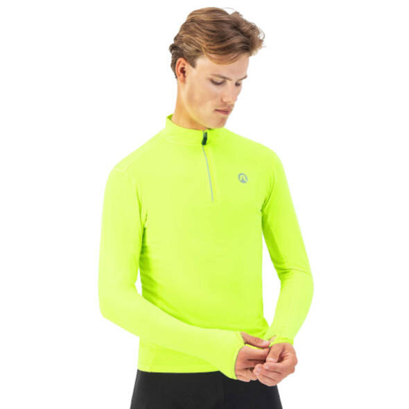 Bluza Rogelli Core Running Top Long Sleeves żółta męska